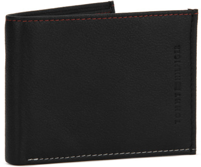 

Tommy Hilfiger Men Casual, Formal Black Genuine Leather Wallet(12 Card Slots)