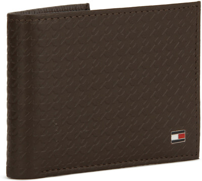 

Tommy Hilfiger Men Brown Genuine Leather Wallet(4 Card Slots)