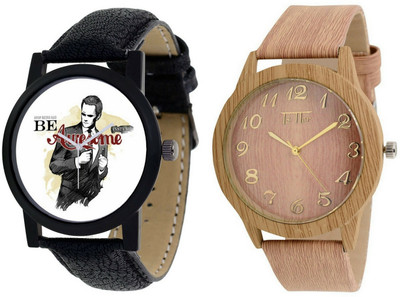 

Nubela Combo Of 2 Analog Watch-WD06-106 For Watch - For Men & Women