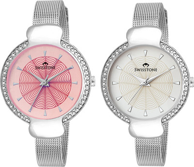 

SWISSTONE CMB053CH-PNKWT Watch - For Women