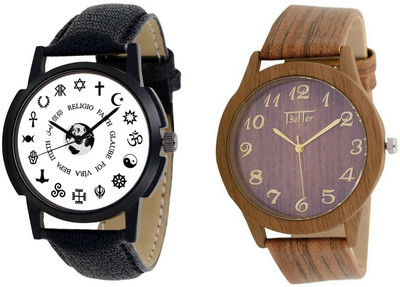 

SP Combo Of 2 Analog Watch-WD005-AR105 For Mens And Boys Watch - For Men