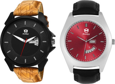 

Knotyy KNTYM23-M32 Day and Date Watch - For Men