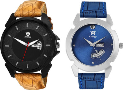 

Knotyy KNTYM23-M28 Day and Date Watch - For Men