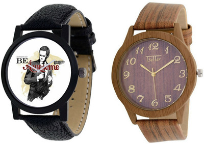 

Nubela Combo Of 2 Analog Watch-WD05-106 For Watch - For Men & Women