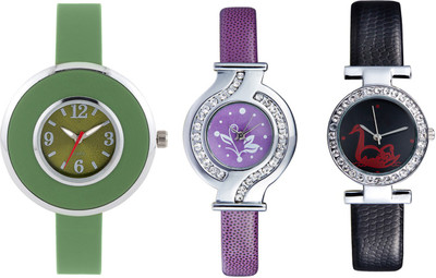 

Watch Karts WK001-PR01-GR-002-BK Watch - For Women