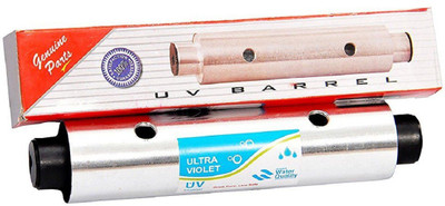 

IONIX UV Chamber / Uv Barrel 8 inch, Heavy Aluminium with installation accessories Solid Filter Cartridge(5, Pack of 1)