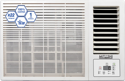

Mitashi 1.5 Ton 5 Star Window AC - White(MiWAC155v35, Copper Condenser)