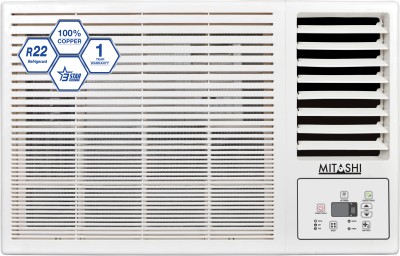 Mitashi 1 Ton 3 Star BEE Rating 2018 Window AC  – White(MiWAC103v35, Copper Condenser)