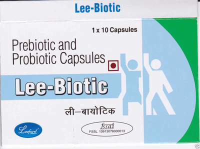 lee biotic Pre & Probiotic Capsule,(10 g)