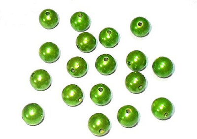 

GOELX Acrylic Plastic Multicolor Beads for Jewellery Making/Craftwork/Decorations - Green