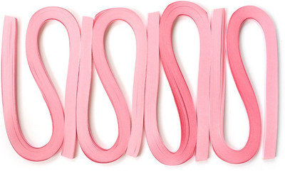 

Craft Bug Quilling strips extra long 5MMX20INCH, 400STRIPS-PINK