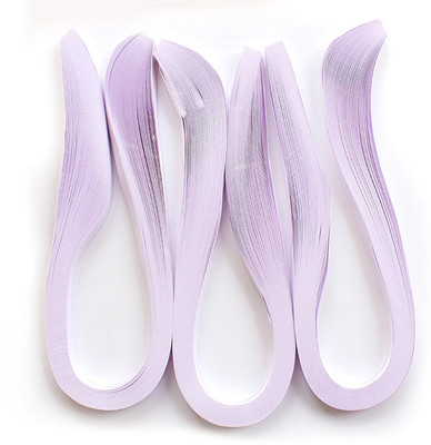 

Craft Bug Quilling strips extra long 10MMX20INCH, 300STRIPS-WHITE