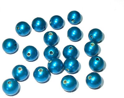 

GOELX Acrylic Plastic Multicolor Beads for Jewellery Making/Craftwork/Decorations - Turquoise Blue