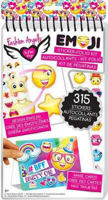 

Fashion Angels Enterprises Emoji Sticker Compact Portfolio