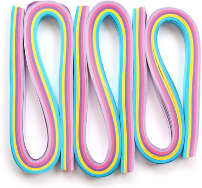 

Craft Bug Quilling strips extra long 10MMX20INCH, 300STRIPS-TUTTI FRUTTI