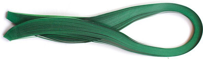 

Craft Bug Quilling strips extra long 3MMX20INCH, 400STRIPS-DEEP GREEN