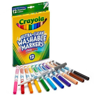 

Crayola WASHABLE FINE LINE MARKERS