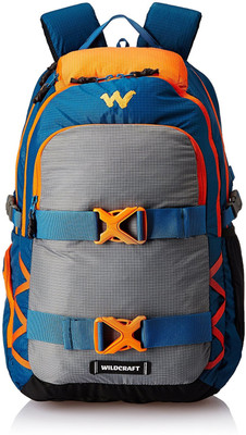 

Wiki by Wildcraft Buckler Blue Backpack 28 L Backpack(Blue)