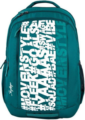 

Skybags Bingo Plus 34 L Backpack(Green), White