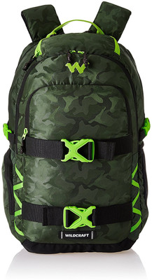 

Wiki by Wildcraft Buckler Green Backpack 28 L Backpack(Green)