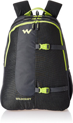 

Wiki by Wildcraft Latlong 4 Black Backpack 36 L Backpack(Black)