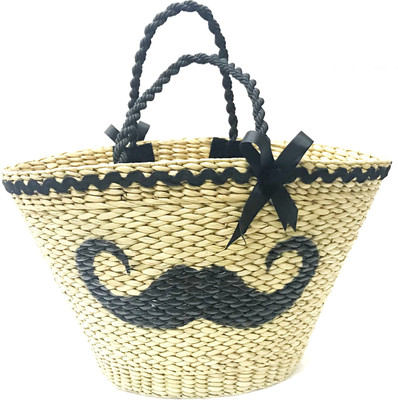 

sanskritindia Beautifull Multi Purpose Beige Cane Basket Multipurpose Bag(Beige, 1 L)