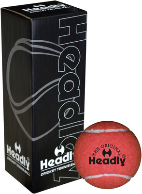 

Headly Light Cricket Tennis Ball(Pack of 3, Maroon)