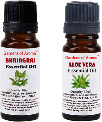 

Gardens Of Aroma Bhringraj And Aloe vera(20 ml)