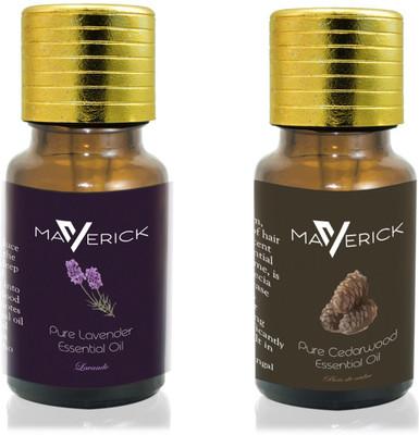 

Maverick Pure Lavender & Cedarwood Essential oil with Orifice reducer(10 ml)