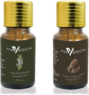 

Maverick Pure Rosemary & Cedarwood Essential oil with Orifice reducer(10 ml)