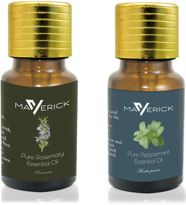 

Maverick Pure Rosemary & Peppermint Essential oil with Orifice reducer(10 ml)