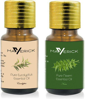 

Maverick Pure Eucalyptus & NeemEssential oil with Orifice reducer(10 ml)
