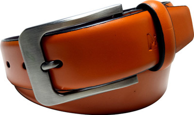 

Mentiezi Men Party Tan Genuine Leather Belt