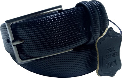 

Mentiezi Men Party Black Genuine Leather Belt