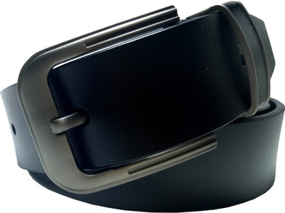 

Mentiezi Men Party Black Genuine Leather Belt