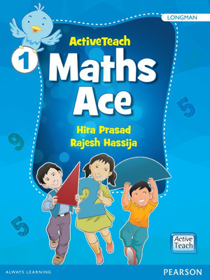 Active Teach: Maths Ace for CBSE class 1 by Pearson(English, Paperback, Hira Prasad, Rajesh Hassija)