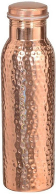 THEGLOBALMART 1000 ml Copper Bottle(Pack of 1, Brown)