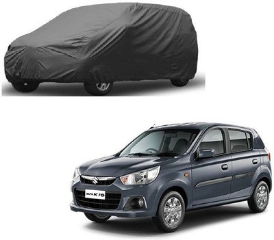 Furious3D Car Cover For Maruti Suzuki Alto K10 (Without Mirror Pockets)(Grey)