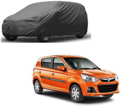 Furious3D Car Cover For Maruti Suzuki Alto K10 (Without Mirror Pockets)(Grey)