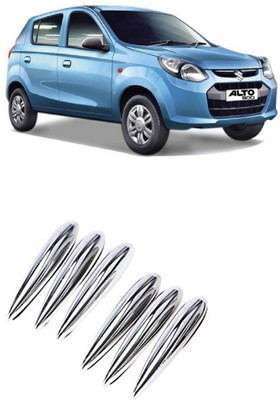 69 OFF on AutoKraftZ Plastic Car Door Guard Silver Pack of 6