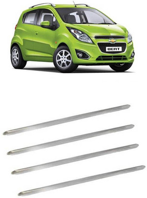 66 OFF on AutoKraftZ Steel Car Bumper Guard Silver Pack of 4