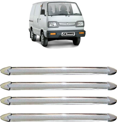 63 OFF on AutoKraftZ Silicone Car Bumper Guard Silver Pack of 4