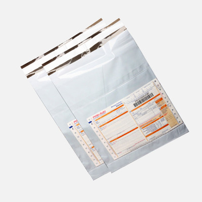 

AlexVyan 300 Pcs Packing Material 7" X 10" With POD Jacket (+1.5 Extra For Flap Fold) 7 x 10 inch Courier Bag Poly Bag Tamper Proof Tamper Evident Security Bag 55 micron Security Bag(38.1 x 48.26 Pack of 300)