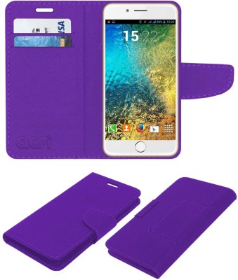 ACM Flip Cover for I Kall IK1 7 inch(Purple, Cases with Holder, Pack of: 1)