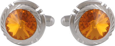 TRIPIN Brass Cufflink Set(Orange)