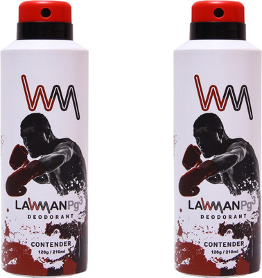 

LAWMAN CONTENDER Body Spray - For Men(210 ml, Pack of 2)