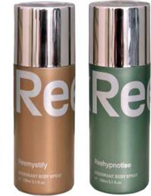 

REEBOOK REEMYSTIFY REEHYPNOTISE Body Spray - For Men & Women(150 ml, Pack of 2)