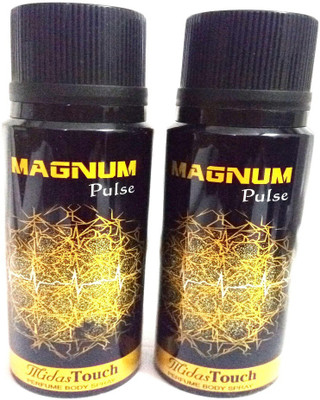 

MAGNUM PULSE MIDAS TOUCH Perfume Body Spray - For Men & Women(300 ml, Pack of 2)