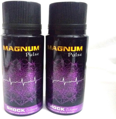

MAGNUM PULSE SHOCK WAVE Perfume Body Spray - For Men & Women(300 ml, Pack of 2)