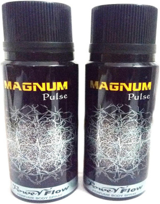 

MAGNUM PULSE POWER FLOW Perfume Body Spray - For Men & Women(300 ml, Pack of 2)